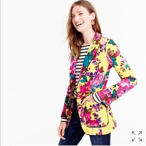 JCREW COLLECTION BLAZER IN ACID ROSE